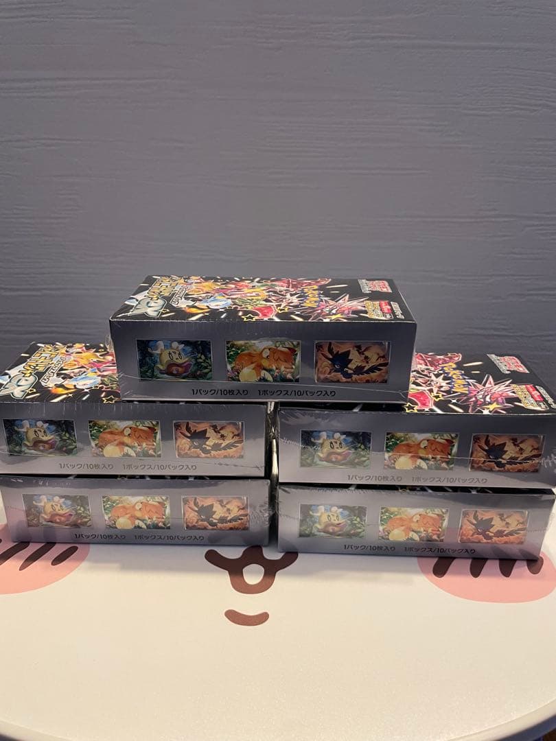 ポケモンカードゲーム シャイニートレジャーex5BOX