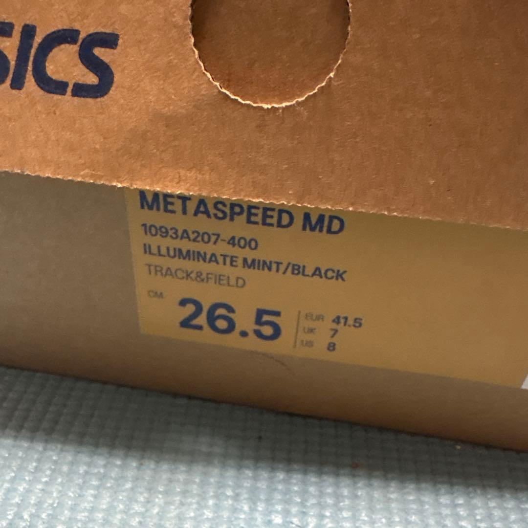 スパイク・シューズ asics SPEED MD 26.5cm