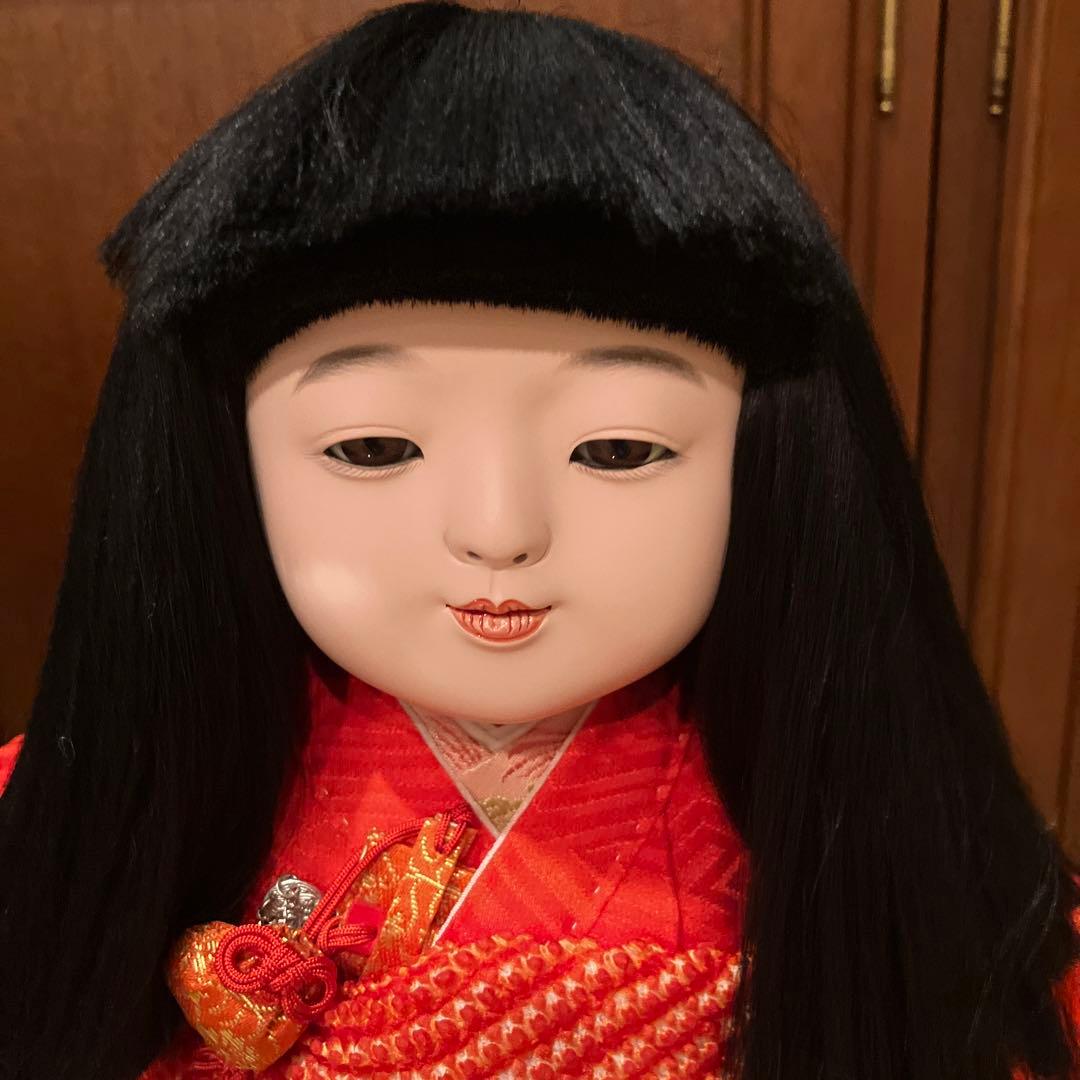 市松人形　男の子　女の子　ペア　美品　日本人形　京都市内お引取りのみ