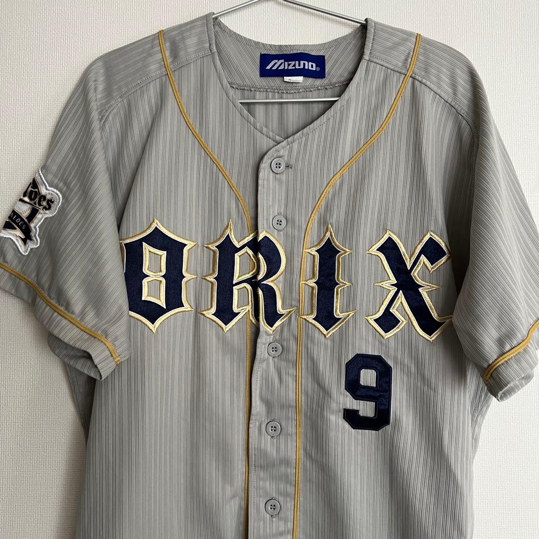 ORIX ユニフォーム Mizuno グレー ストライプ