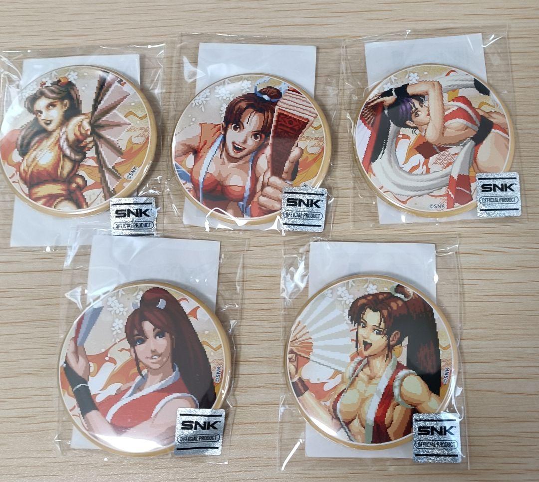 不知火舞　アクリルスタンド　缶バッジ　くじコレ　KOF　SNK　未開封