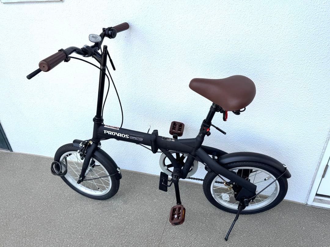 PROVROS 折りたたみ自転車 黒　ほぼ未使用
