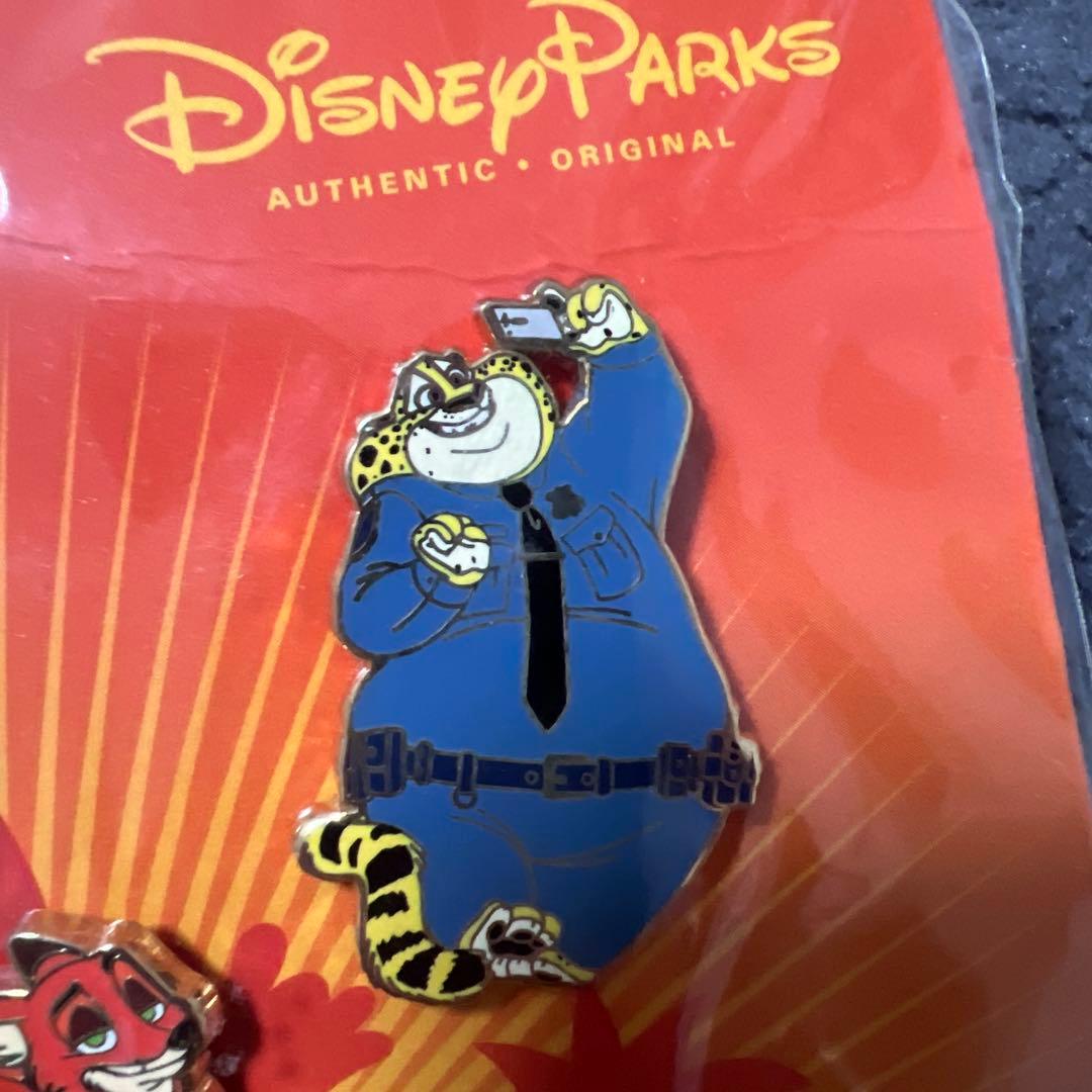 ディズニー　ズートピア　ピンバッジセット