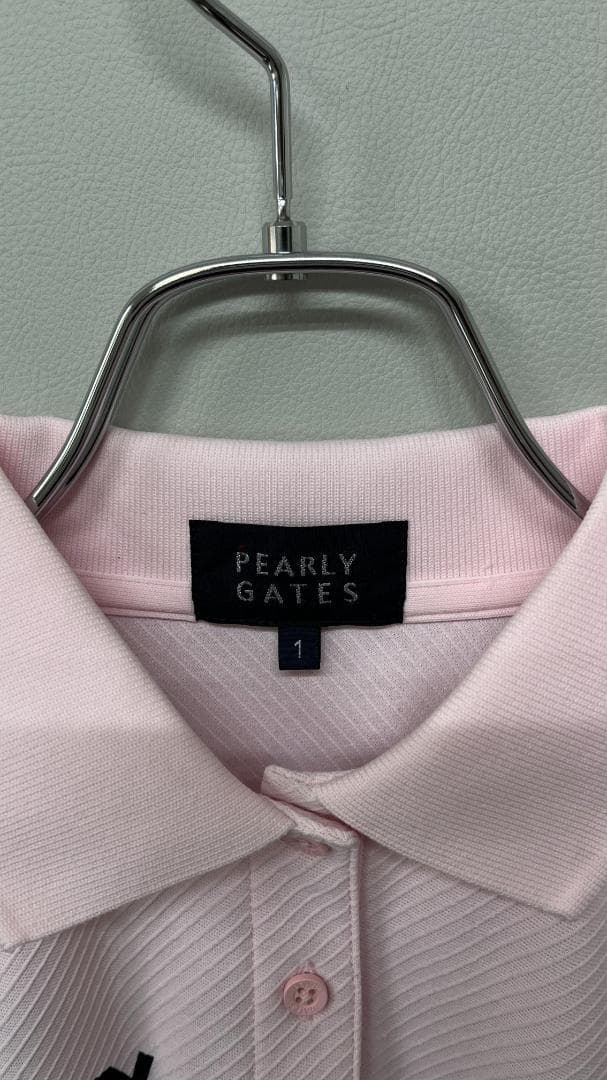 【現行モデル美品】PEARLY GATES SPX 裏使ツイル半袖ポロシャツ