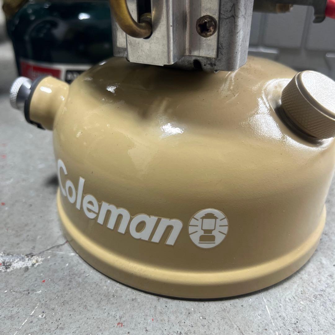 Coleman ランタン三台　シングルバーナーセット