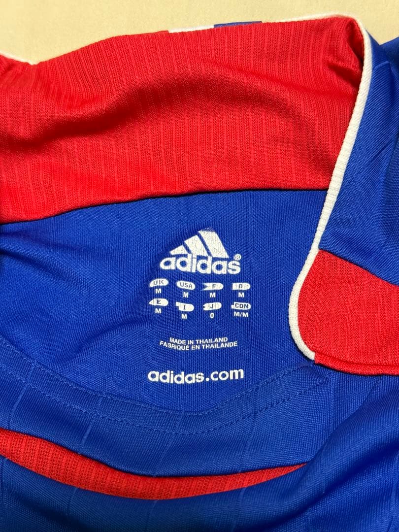 サッカーフランス代表06 w杯ホームユニフォームジダン