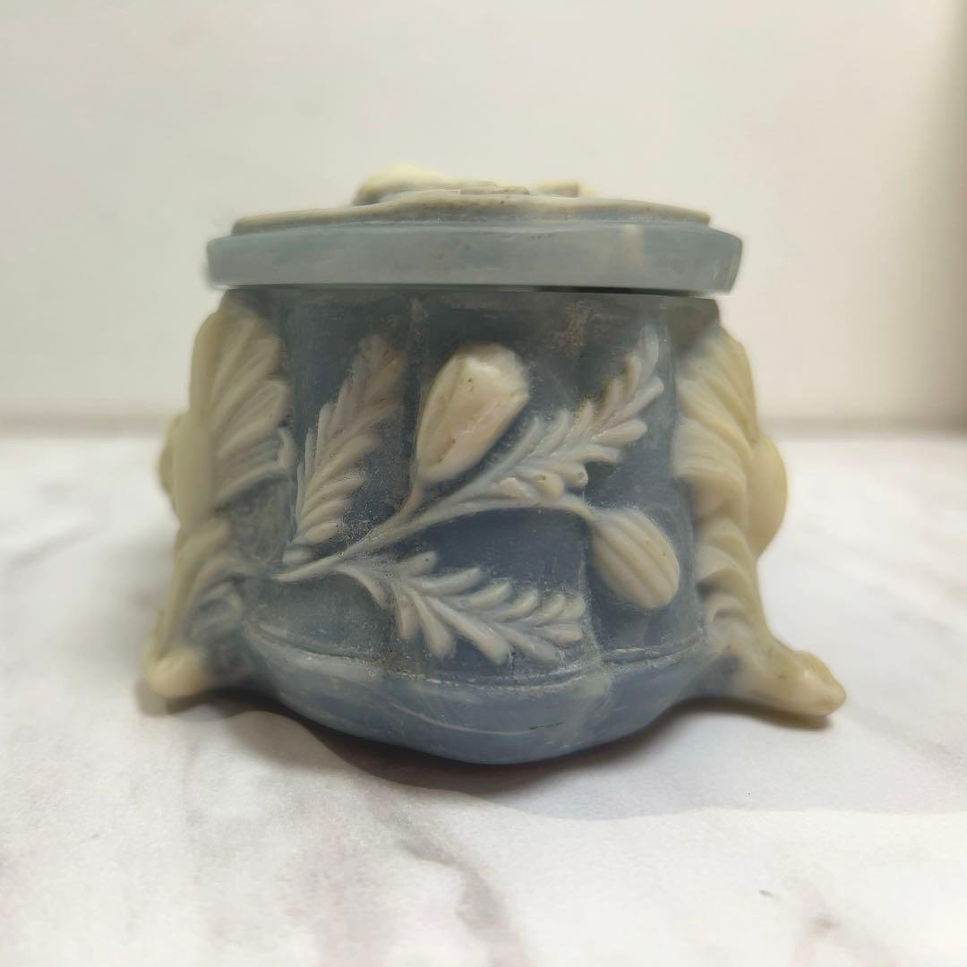 INCOLAYSTONE　ジュエリーBOX　小物入れ　天使図柄　横長