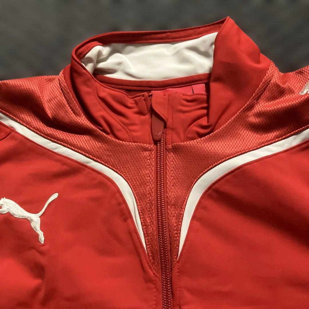 Puma 赤 ジャージ　上下セット　3点セット　超美品