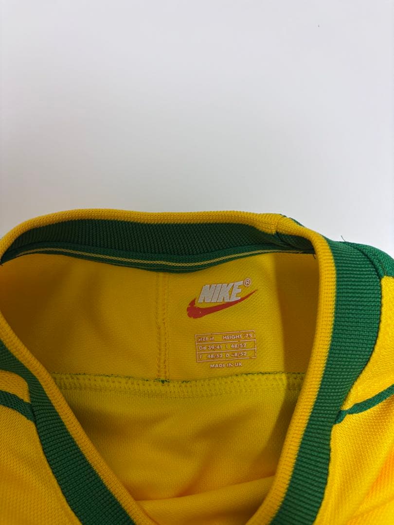 【超希少/当時物】98 ブラジル代表 ユニフォーム ロナウド W杯 ナイキ