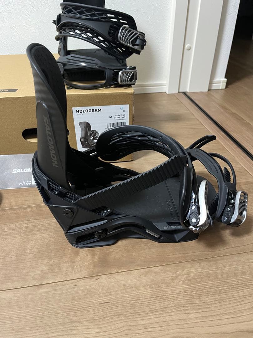 SALOMON HOLOGRAM ブラック ビンディング
