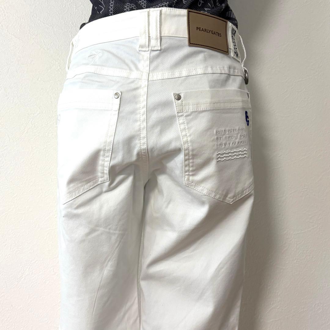 新品未使用✨PEARLY GATES パンツ　ホワイトM 定価2.9万