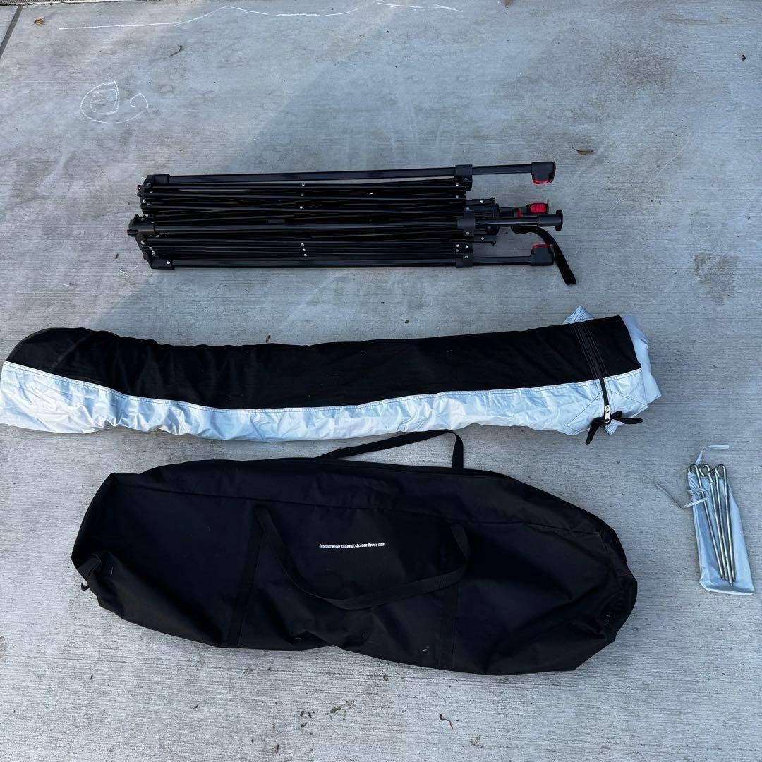 Coleman インスタントバイザーシェード スクリーンハウス ダークルーム