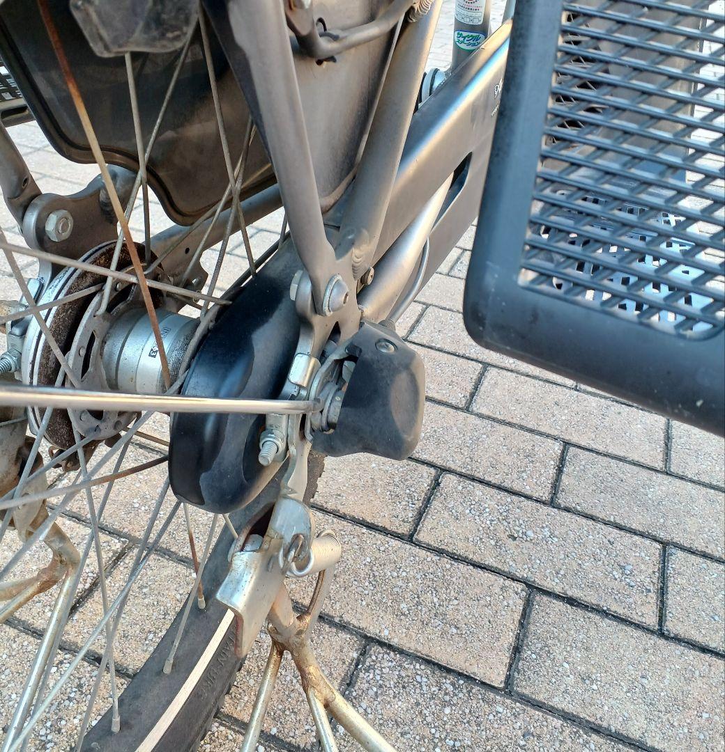 BRIDGESTONE 非電動自転車アンジェリーノプティット三人乗り対応