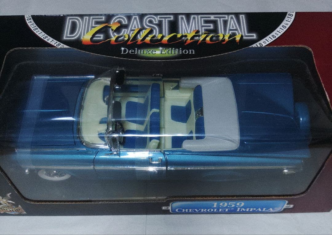 希少　1959年　 シボレー　インパラ コンバーチブル　1/18　ローライダー