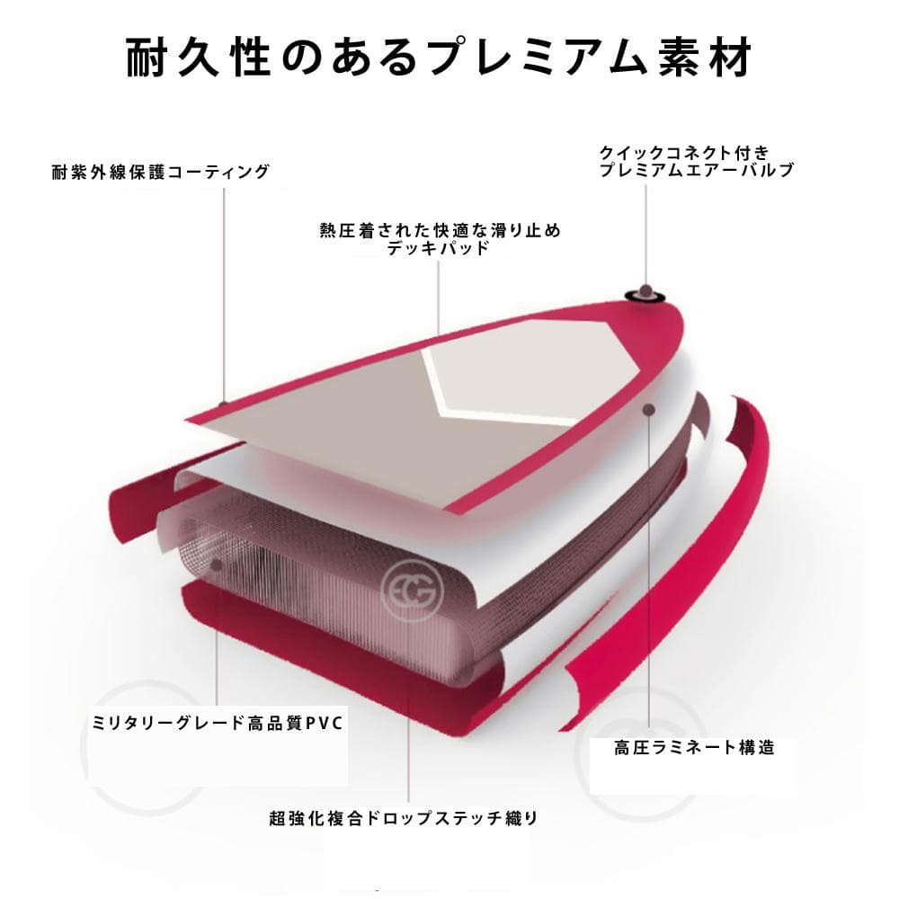 350cm 豪華セット インフレータブル SUPボード サップボード グリーン