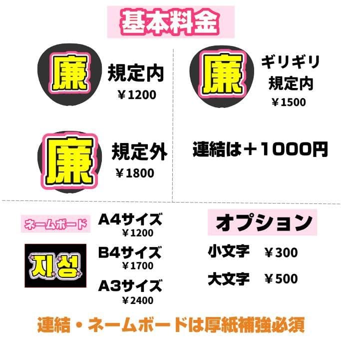 2/25み❤︎ うちわ文字 オーダー うちわ屋さん ハングル
