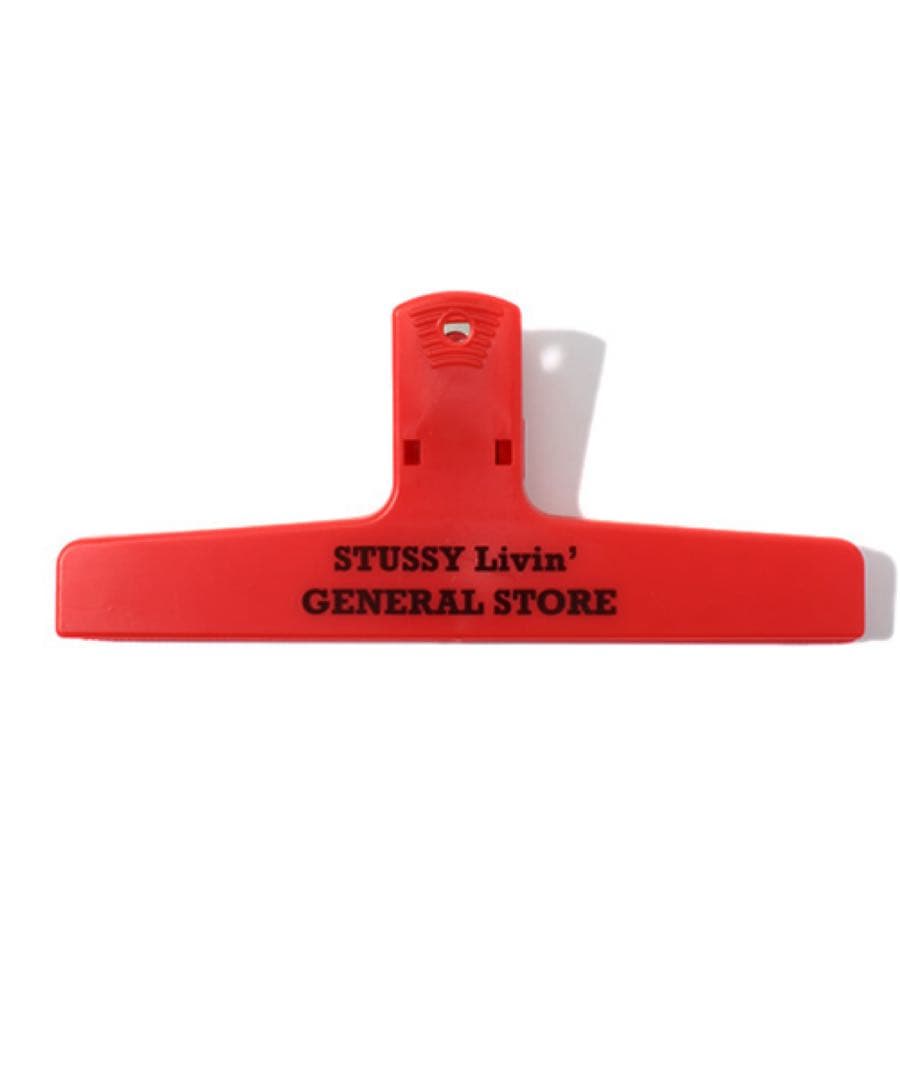 新品★STUSSY Livin' GENERAL STORE クリップ緑☆赤☆