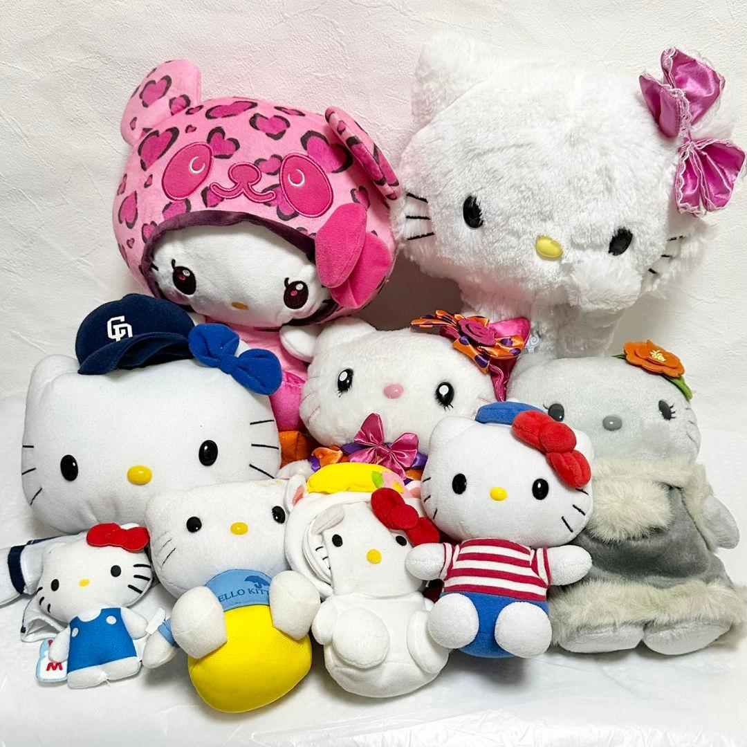 ハローキティ ぬいぐるみ グッズ まとめ売り サンリオ 大量 170点以上