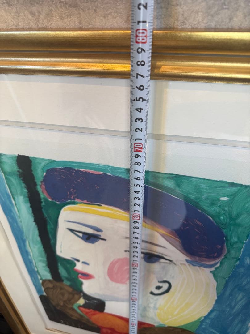 ピカソ 絵画 女性の顔 女の顔 特別限定 認定書付き