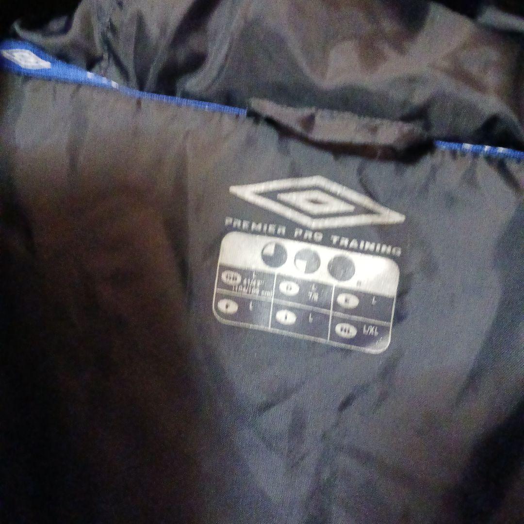 Chelsea FC Umbro ベンチコート ネイビー アンブロLブルー