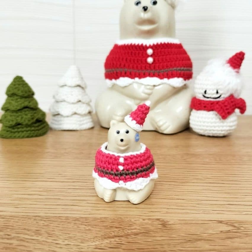 【オーダーページ】ならぶんですポーラーベア＊クリスマスツリーコーデ