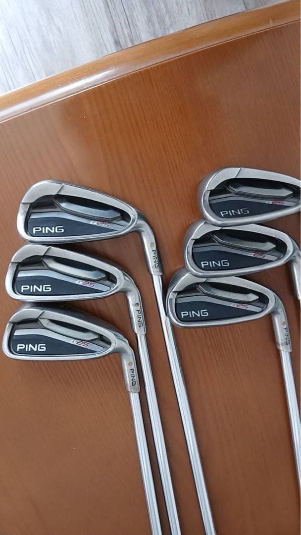短時間限定値下げ　おまけ付き！名器PING G25アイアンセット6本