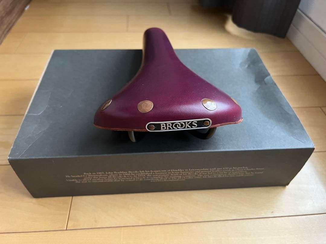 BROOKS サドル　COLT バイオレット