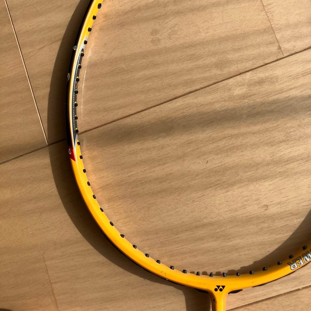 YONEX マッスルパワー90 ヒビなし バドミントンラケット