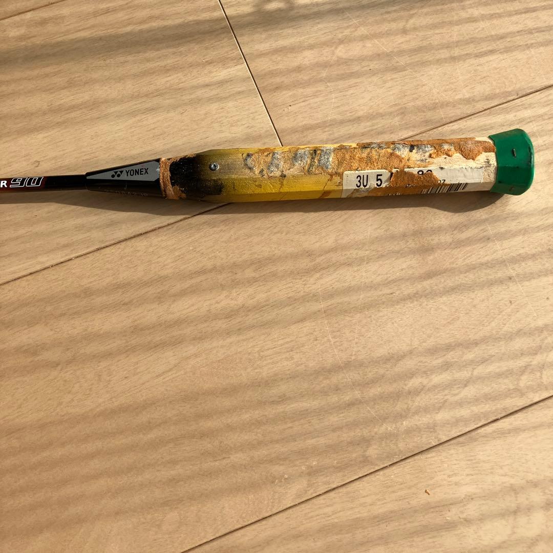 YONEX マッスルパワー90 ヒビなし バドミントンラケット