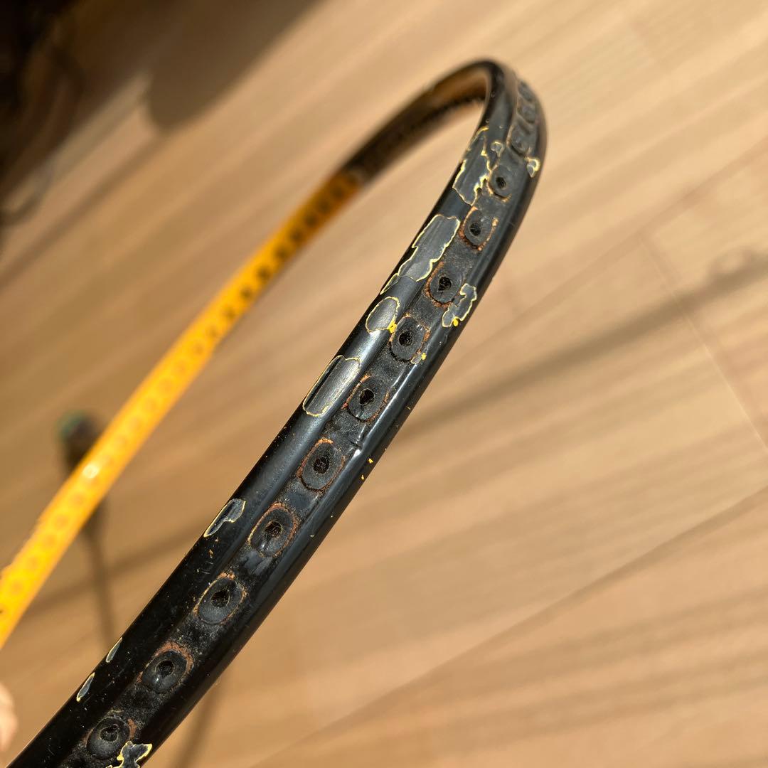 YONEX マッスルパワー90 ヒビなし バドミントンラケット