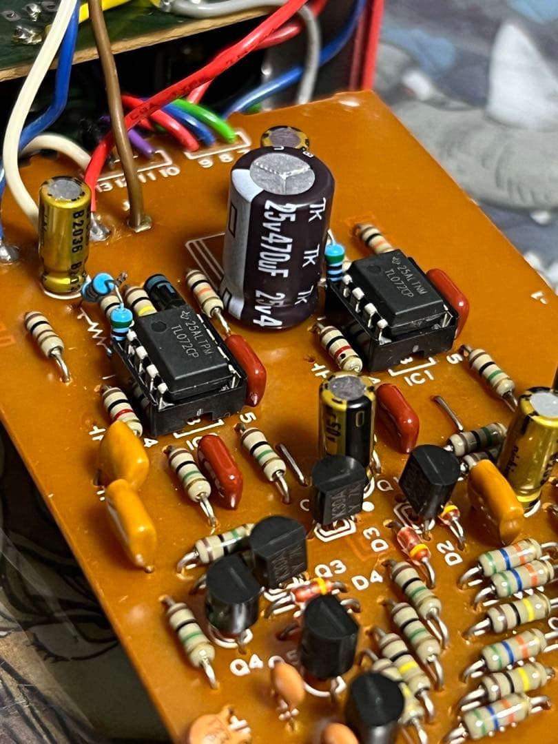 BOSS PSM-5 CENTAUR風バッファ P to P mod