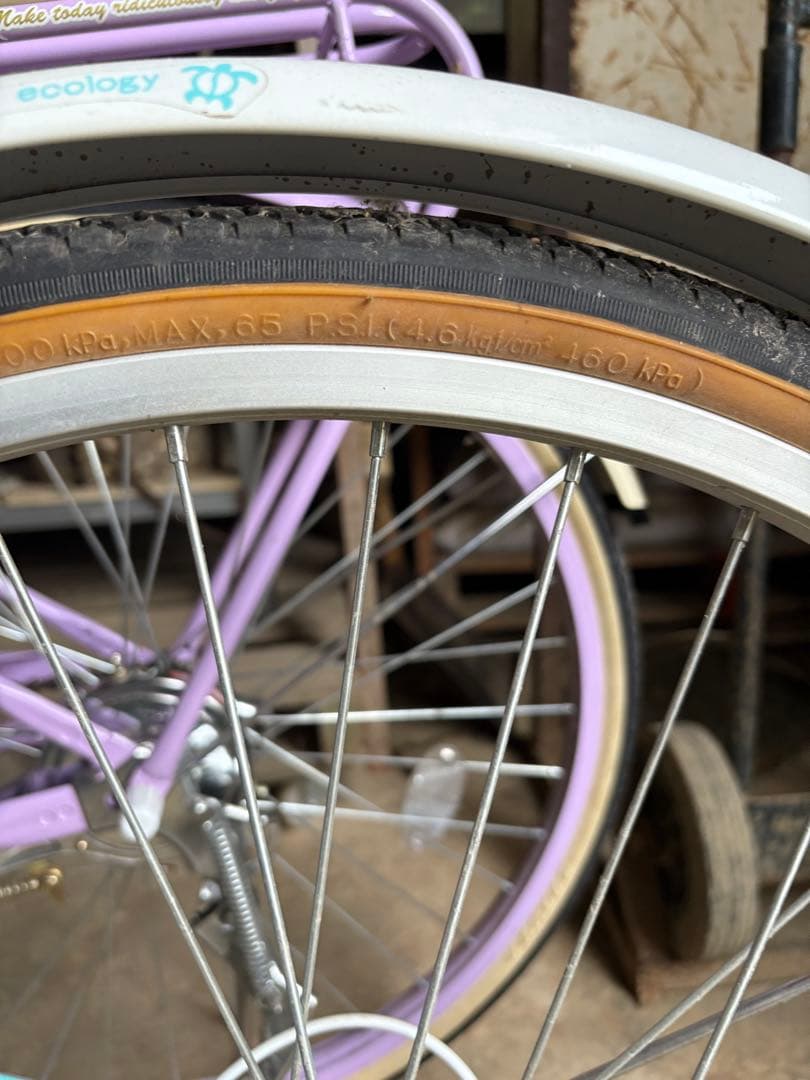 子供用自転車 ミントグリーン カゴ付き