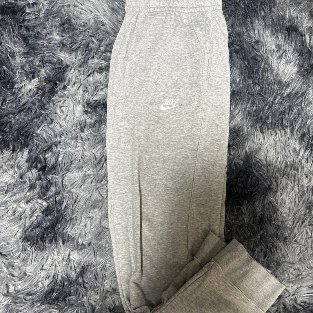 NIKE ナイキ スウェット セットアップ グレー パーカー パンツ 刺繍ロゴ