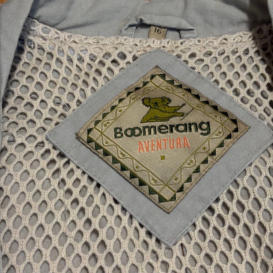 Boomerang Aventura フィッシングベスト ビンテージ