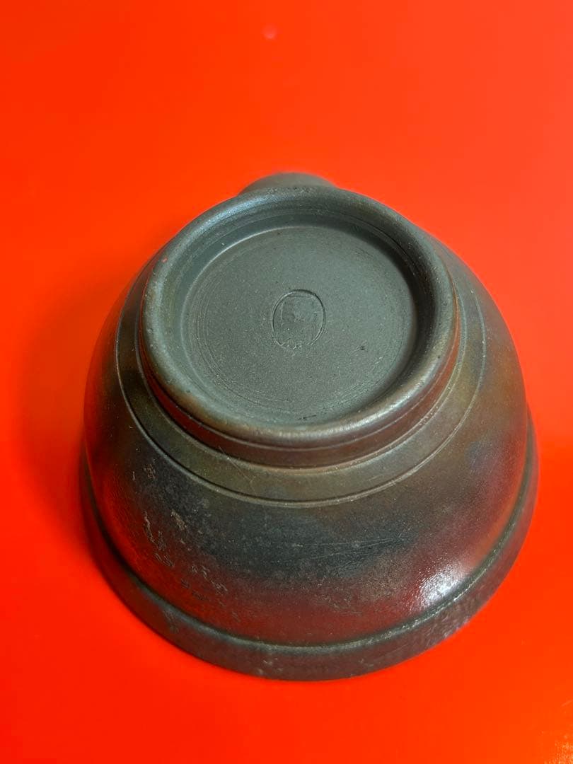 備前焼 一陽窯　伝統工芸士　木村一陽 造　 煎茶器揃　１９７０年代の作品です