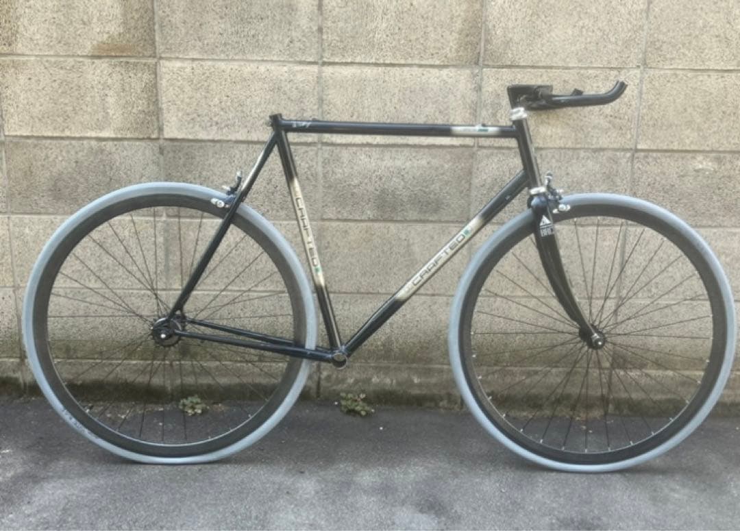 最終 中古 CRAFTED エアロクロモリ フレーム 590mm KHS
