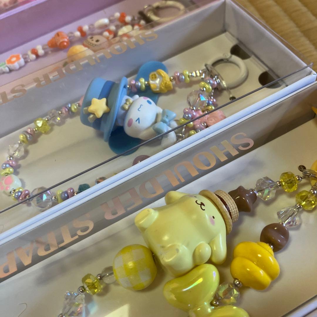サンリオ　ラブブ カラフルキャラクターショルダーストラップ 6個セット