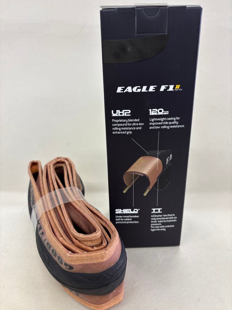 347【新品】 GOODYEAR　EAGLE　F1R　クリンチャータイヤ　2本