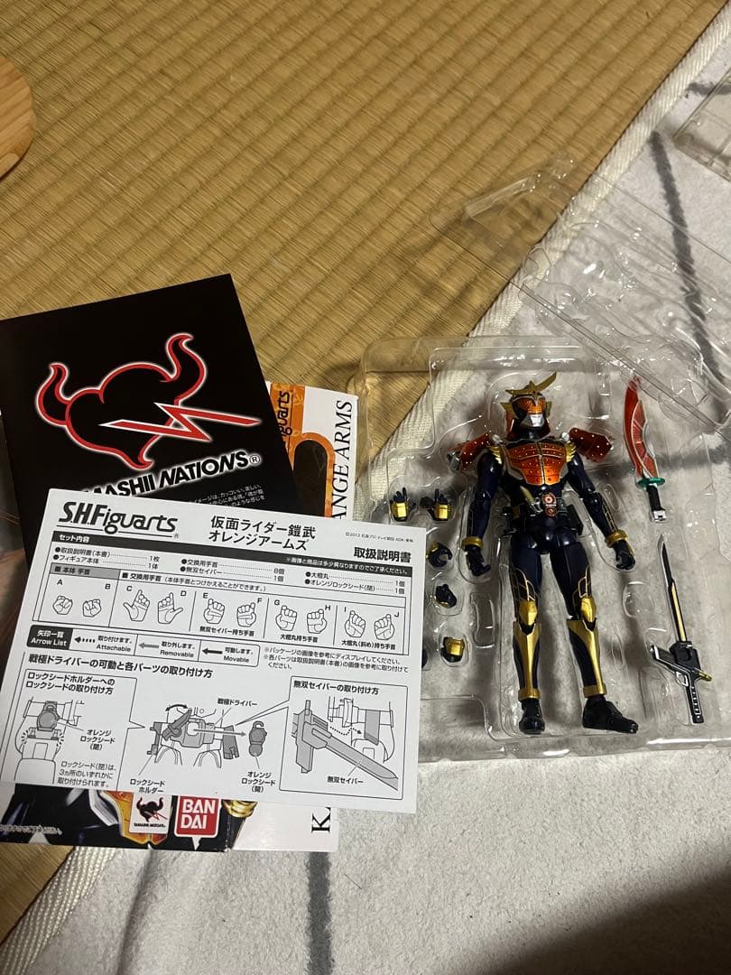 S.H.Figuarts 仮面ライダー鎧武　オレンジアームズ　花道オンステージ付
