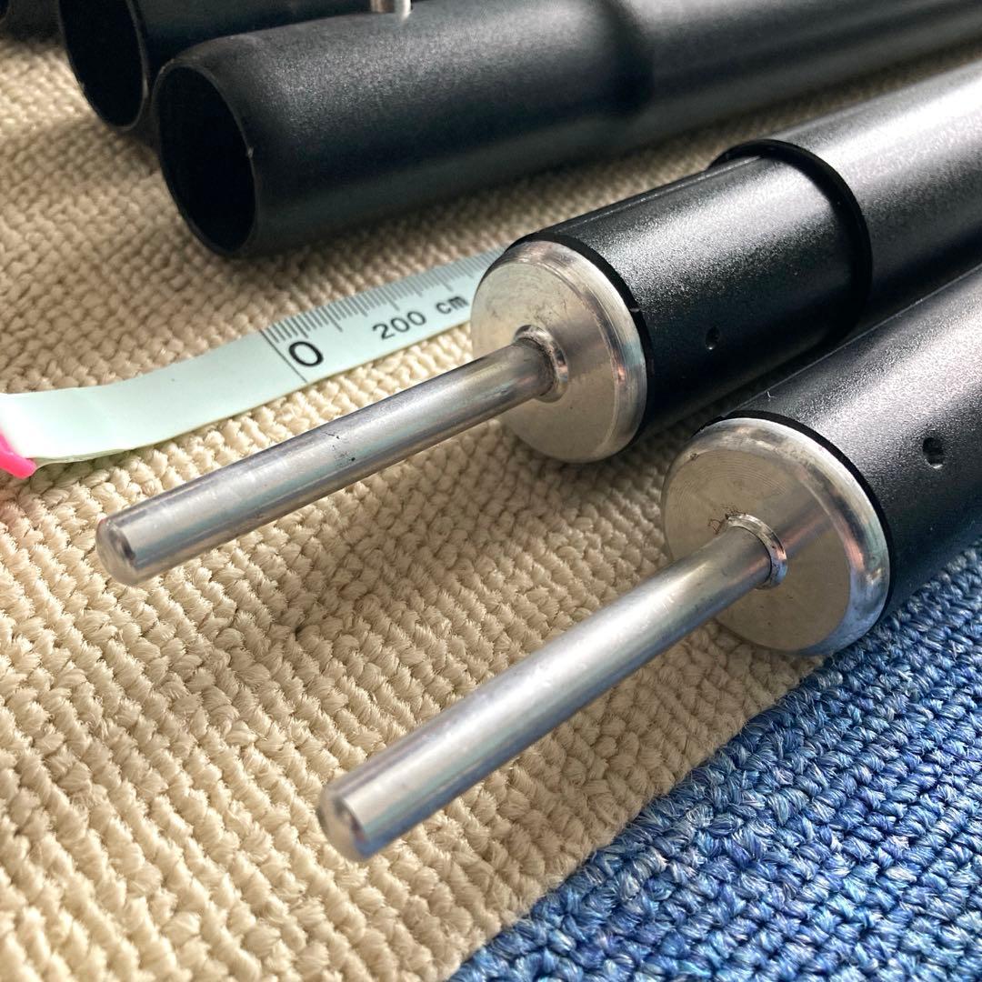 村の鍛冶屋 伸縮アルミタープ ポール 2セット32mm 延長ポール付