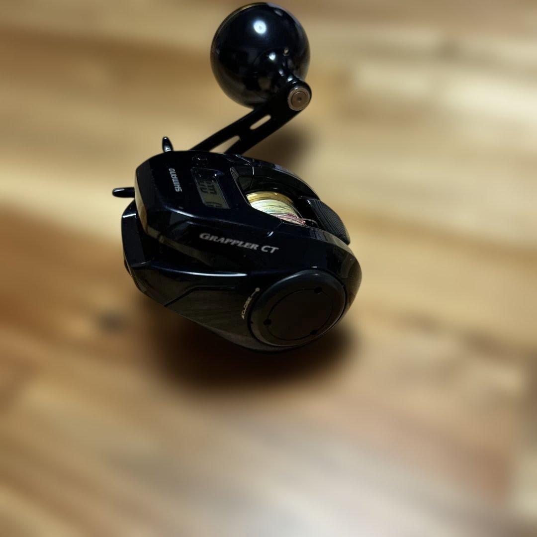 Shimano 19 グラップラーCT 150XG リール デジタル表示付き