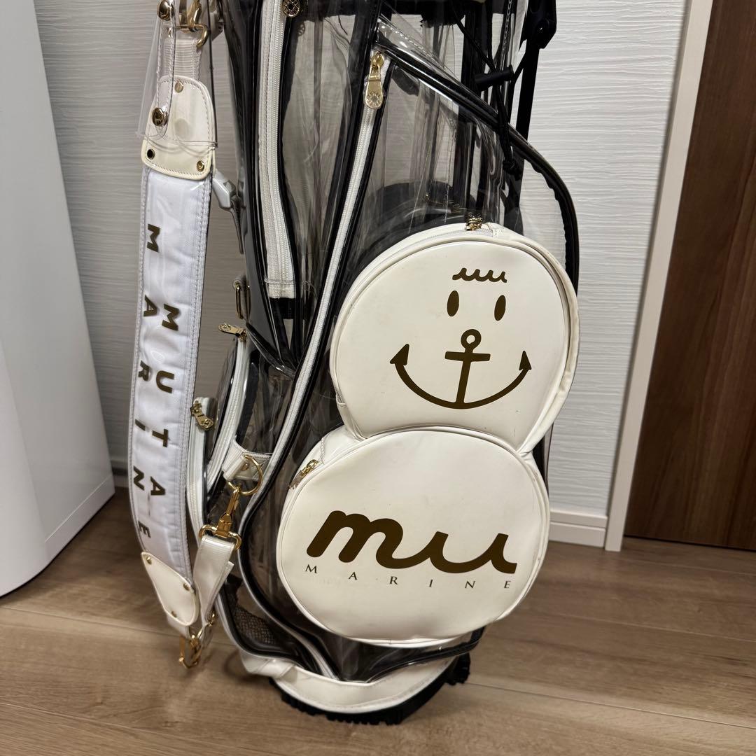 MUTA MARINE キャディバッグ 透明デザイン