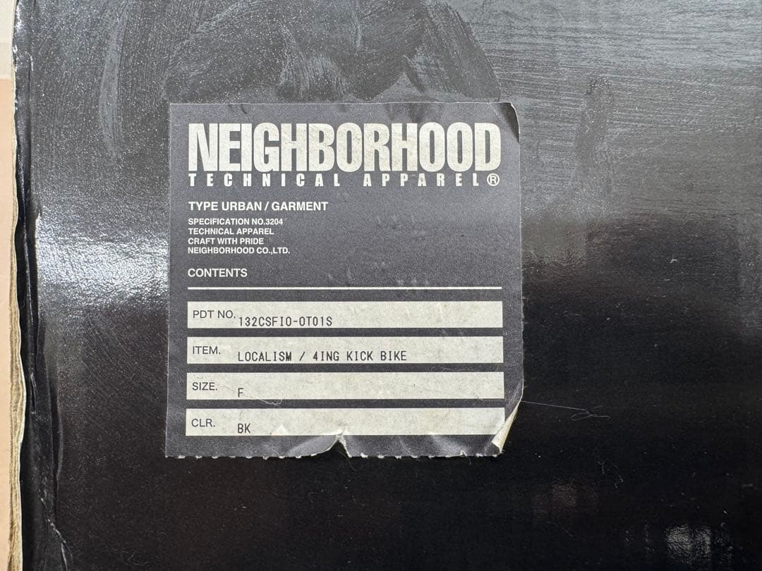 NEIGHBORHOOD キックバイク 4ING