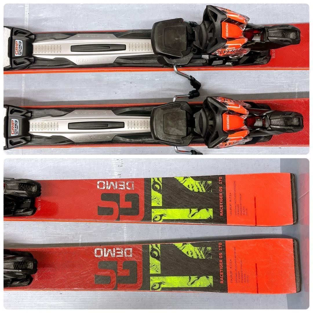スキー Volkl RACETIGER GS DEMO 17 170cm MARKER