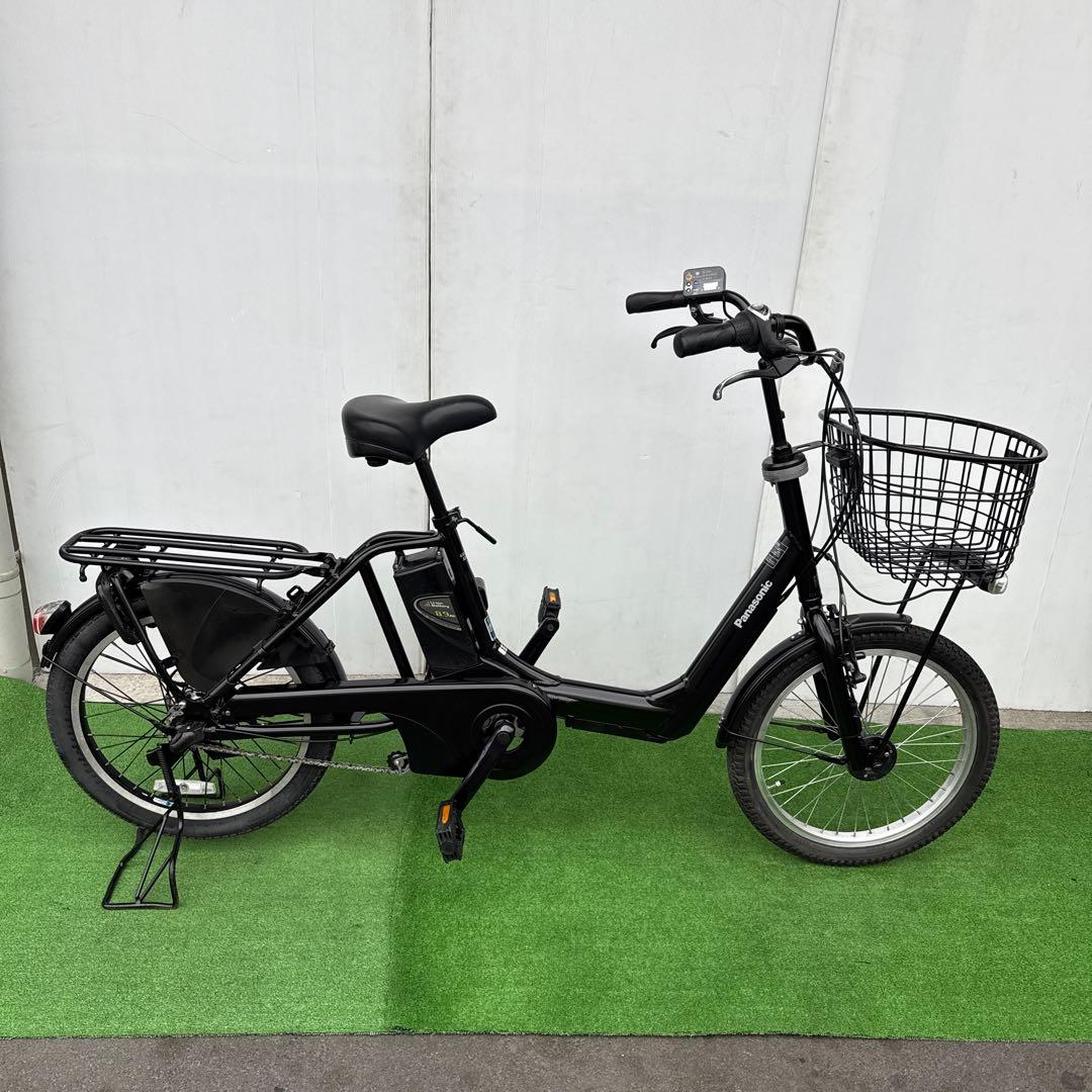 Panasonic 電動アシスト自転車20インチ ブラック【引き取り限定】