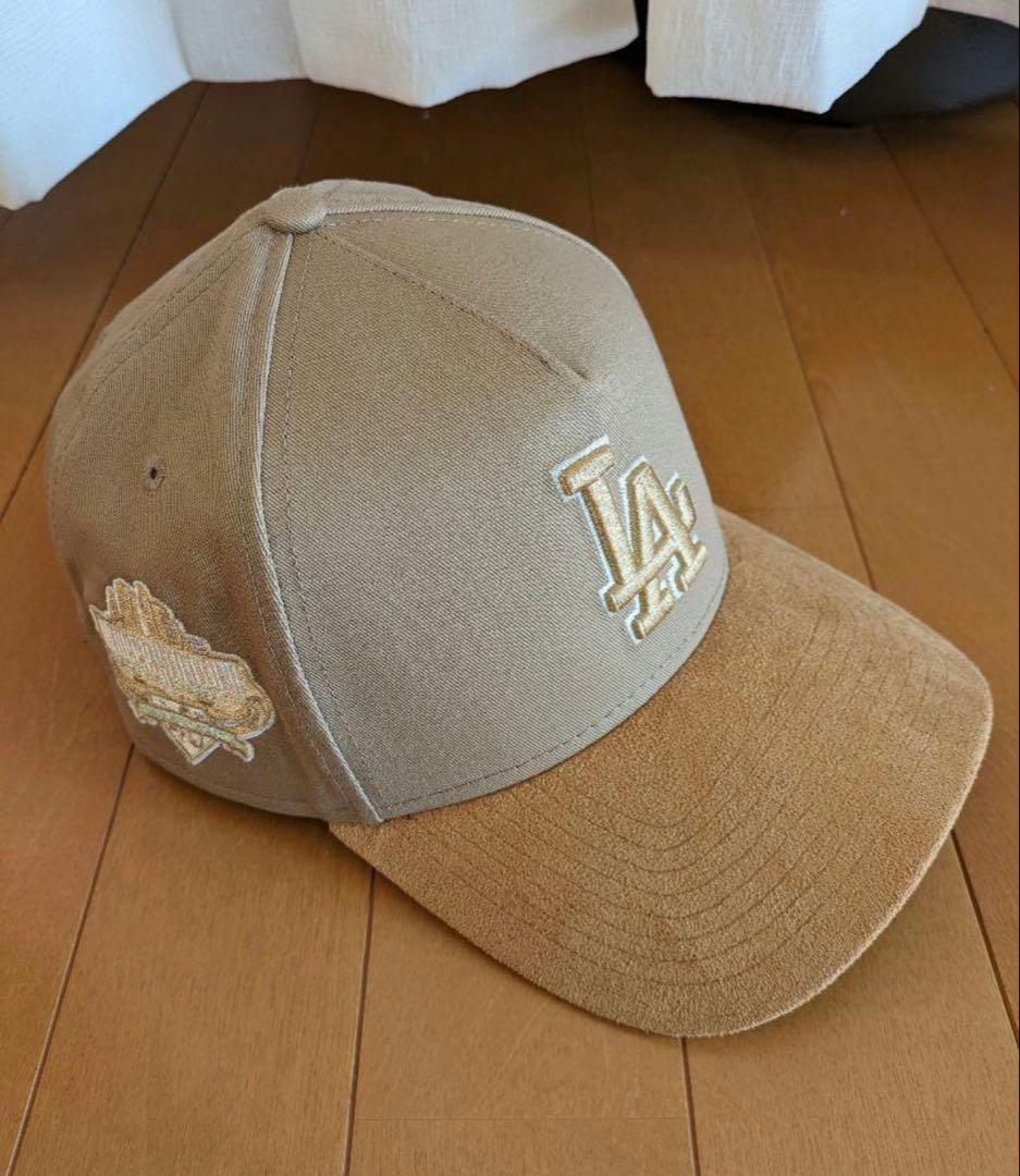 NEW ERA　ニューエラ　CAP キャップ　9FORTY　ドジャース　ベージュ