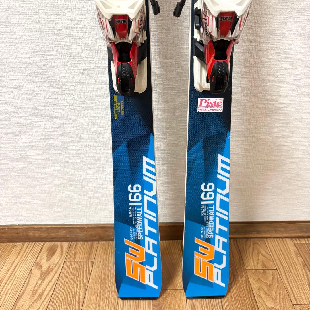 美品 VOLKL SW PLATINUM SPEEDWALL166