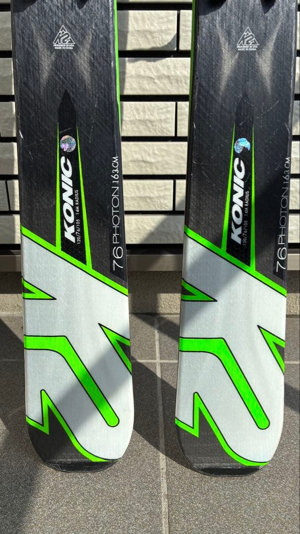 hiro さま専用K2 Konic 76 Photon 163cm ストック