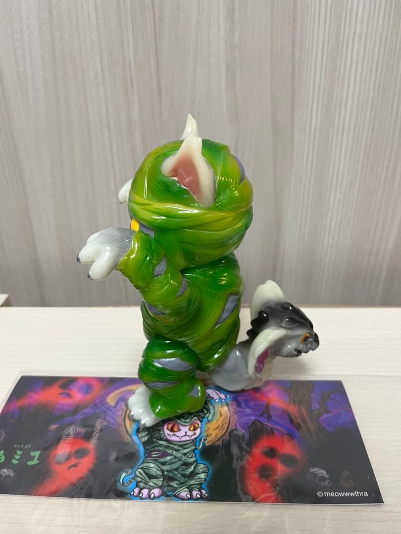 ムミコ G.I.D meowwwthra ソフビ ワンフェス 蓄光 ニャスラ