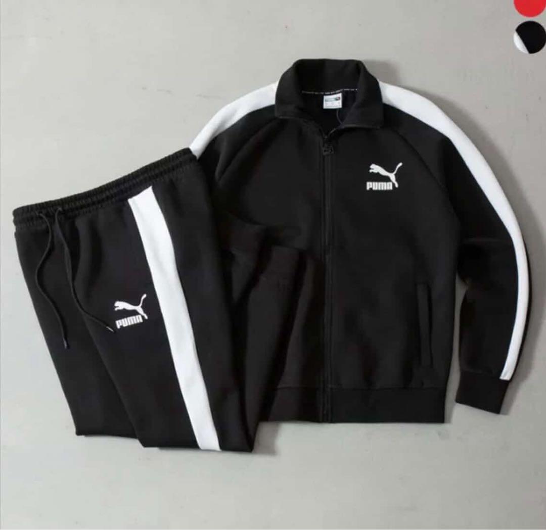 PUMA ジャージ上下セット ブラック